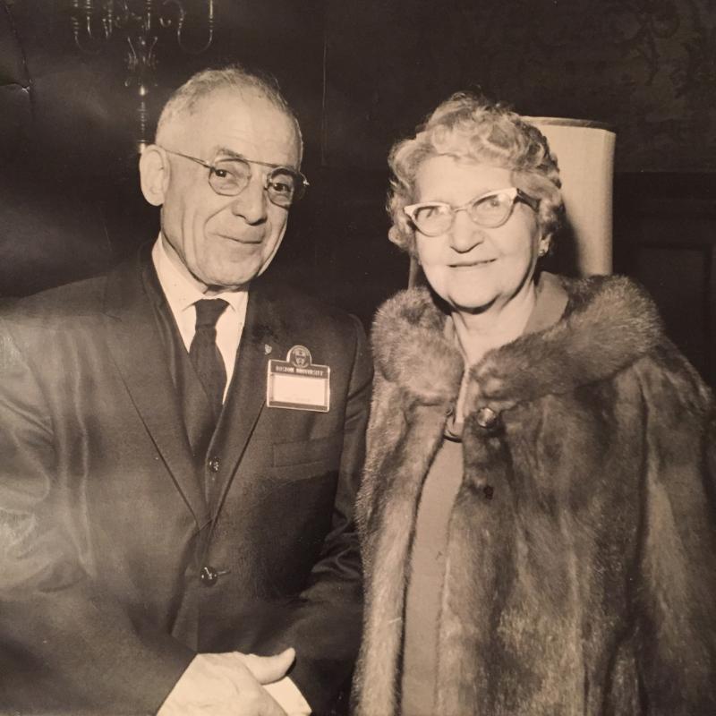 Cosimo D. Nicastro, Sr., and his wife Esther Nicastro